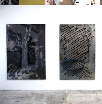 X, Wave — Vue d'atelier, 2021