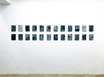 Série sans titre & série PCB — Vue d'exposition, Galerie Isabelle Gounod
